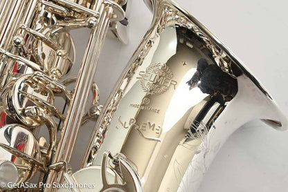 Selmer Supreme Professional Alto Silver Plated Near Mint + Setup 826147