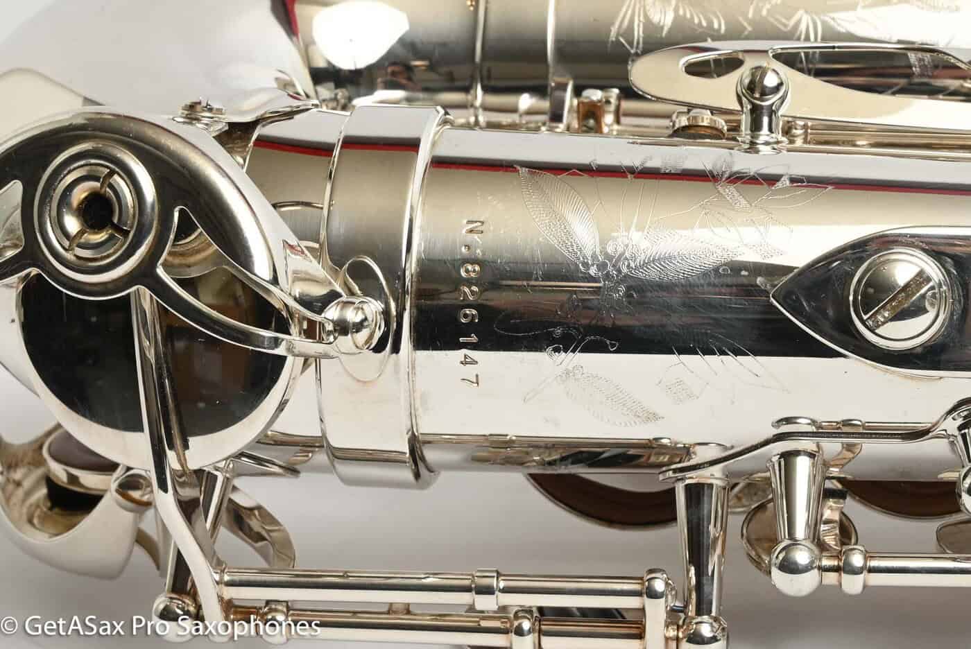 Selmer Supreme Professional Alto Silver Plated Near Mint + Setup 826147