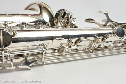 Selmer Supreme Professional Alto Silver Plated Near Mint + Setup 826147
