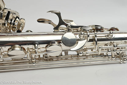 Selmer Supreme Professional Alto Silver Plated Near Mint + Setup 826147