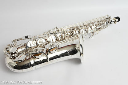 Selmer Supreme Professional Alto Silver Plated Near Mint + Setup 826147
