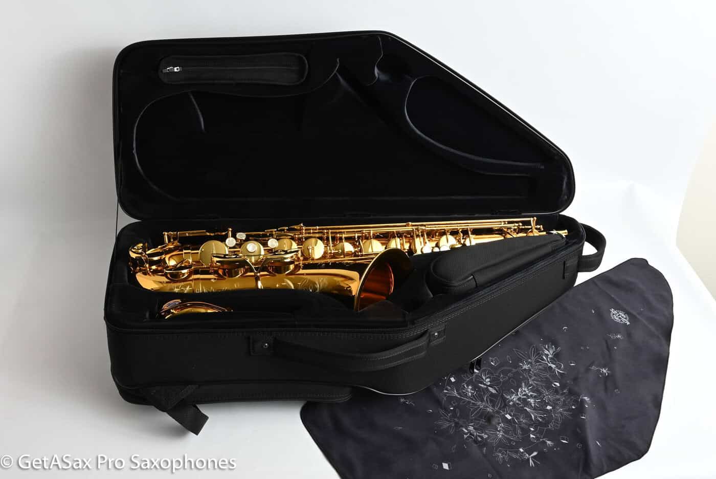 Selmer Supreme Professional Tenor Dark Lacquer Near Mint GetASax Mini Overhaul858190