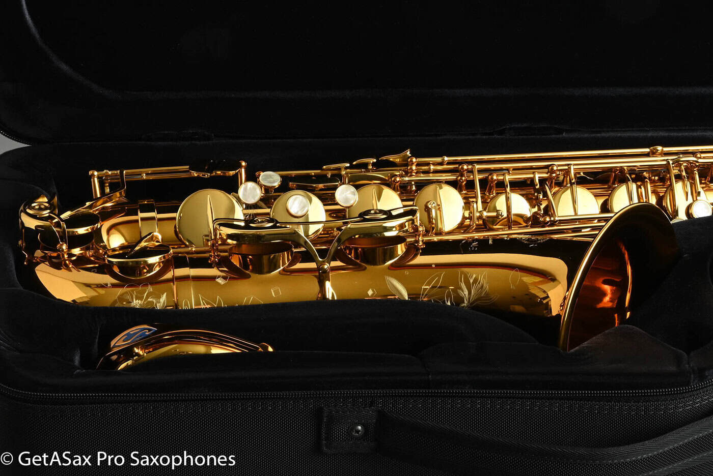 Selmer Supreme Professional Tenor Dark Lacquer Near Mint GetASax Mini Overhaul858190