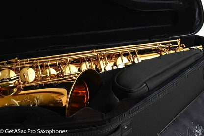 Selmer Supreme Professional Tenor Dark Lacquer Near Mint GetASax Mini Overhaul858190