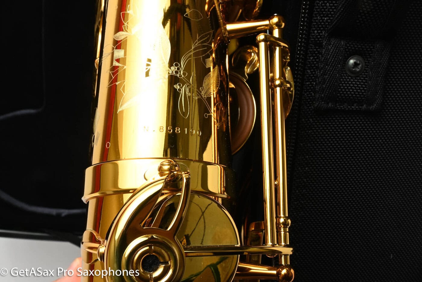 Selmer Supreme Professional Tenor Dark Lacquer Near Mint GetASax Mini Overhaul858190