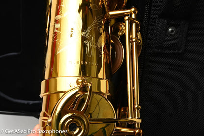 Selmer Supreme Professional Tenor Dark Lacquer Near Mint GetASax Mini Overhaul858190