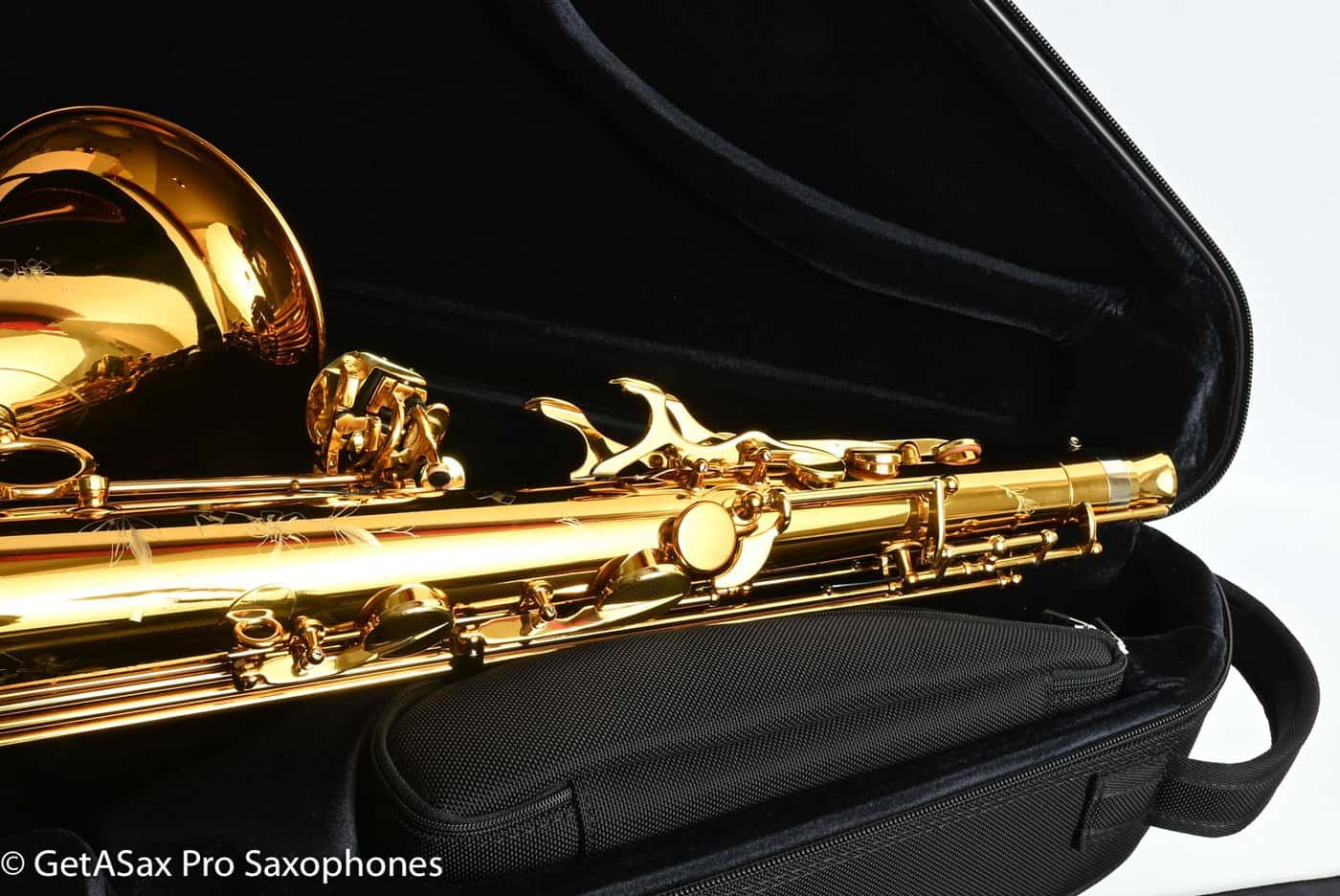 Selmer Supreme Professional Tenor Dark Lacquer Near Mint GetASax Mini Overhaul858190