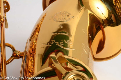 Selmer Supreme Tenor Lacquer New plus Full Setup - Excellent!