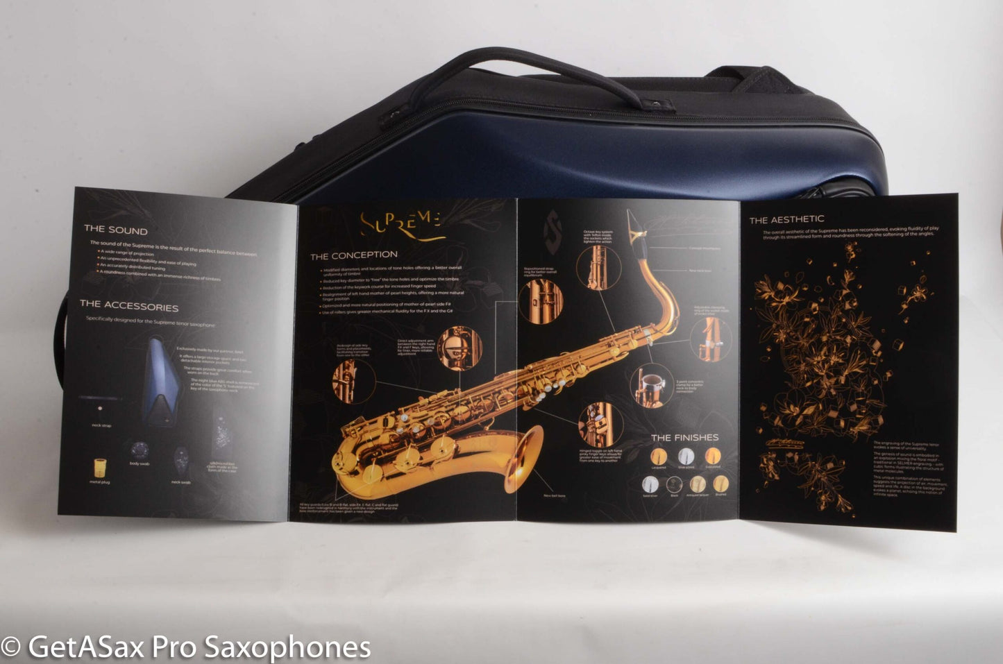 Selmer Supreme Tenor Lacquer New plus Full Setup - Excellent!