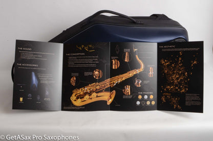 Selmer Supreme Tenor Lacquer New plus Full Setup - Excellent!