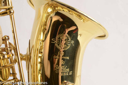 Selmer Super Action 80 Series II Alto Gorgeous and Getting Full Overhaul Now!