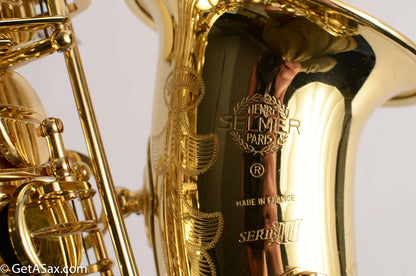 Selmer Series III Alto Near Mint Beautiful! 624xxx