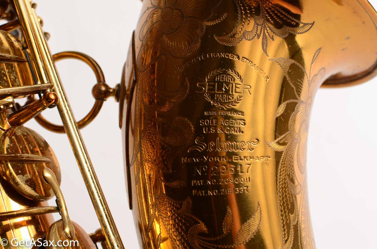 Selmer Balanced Action Tenor from 1939 Original Lacquer