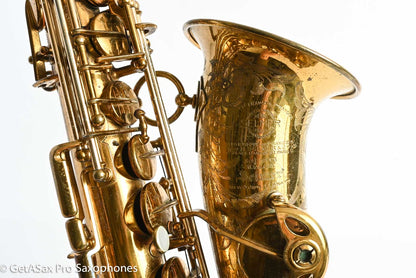 Selmer Balanced Action Alto 1936 Original Lacquer Great Deal! 21822