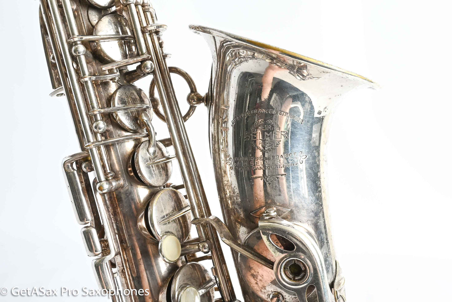 Selmer Balanced Action Alto 1941 Original Silver 30689