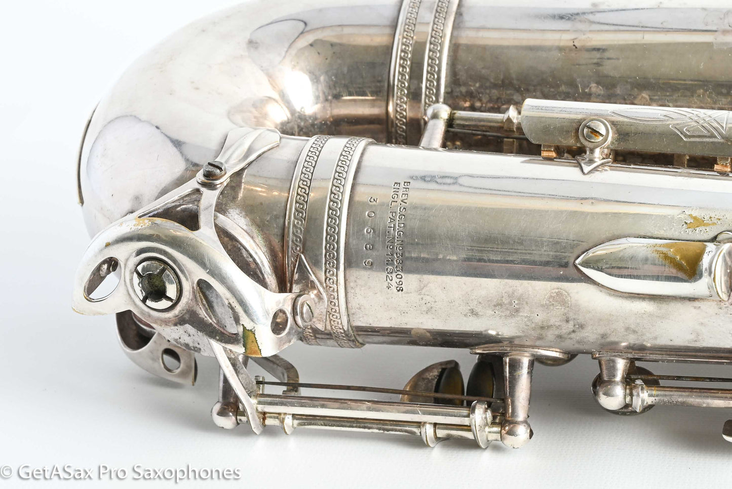 Selmer Balanced Action Alto 1941 Original Silver 30689
