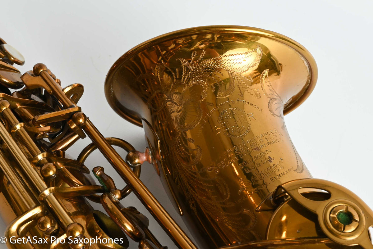Selmer Balanced Action Alto Near Mint Original 26761