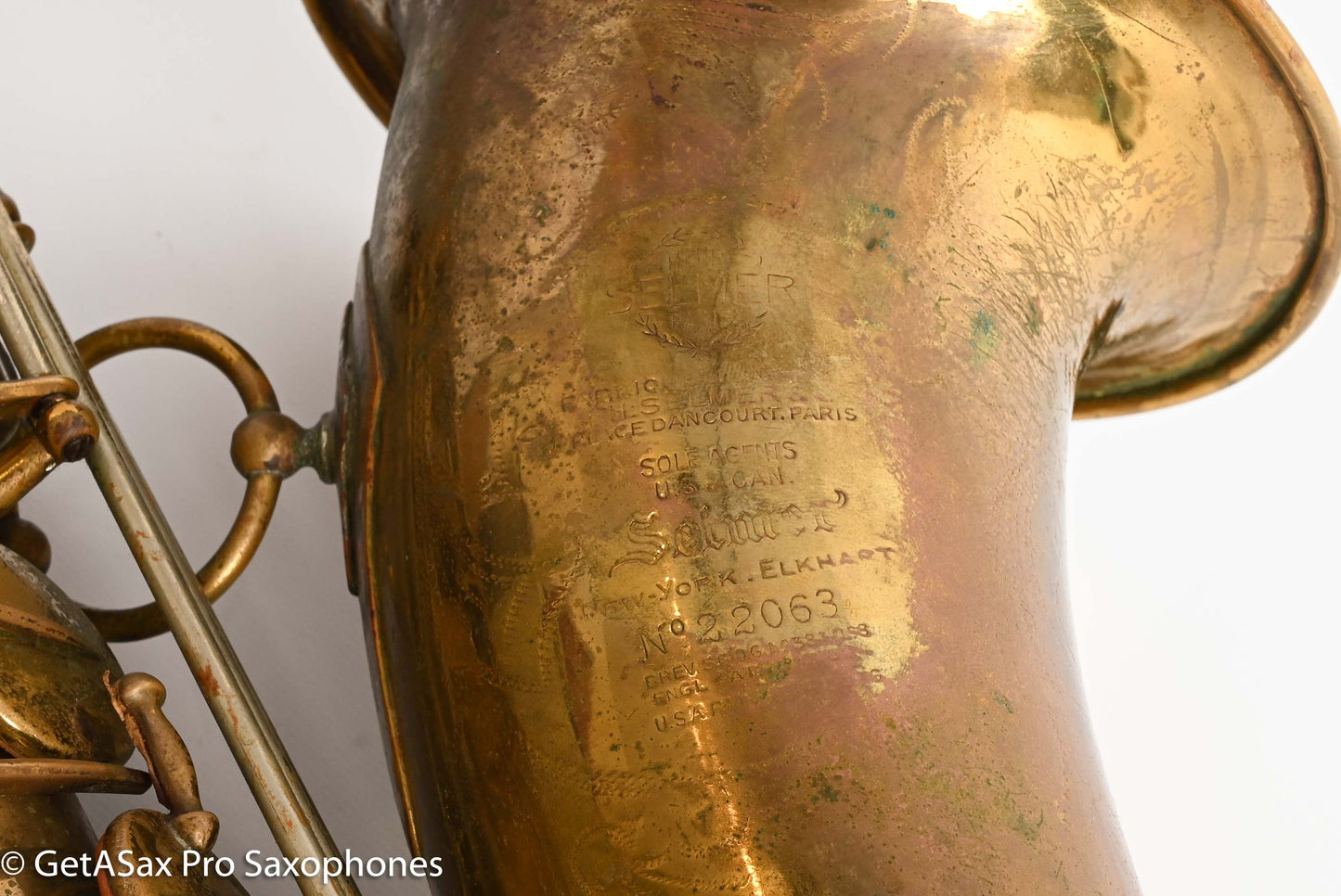 Selmer Mark Balanced Action Tenor 1935 Needs Overhaul 22063