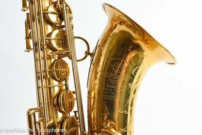 Selmer Balanced Action Tenor 1938 Gorgeous Factory Relacquer Great Deal! 26644