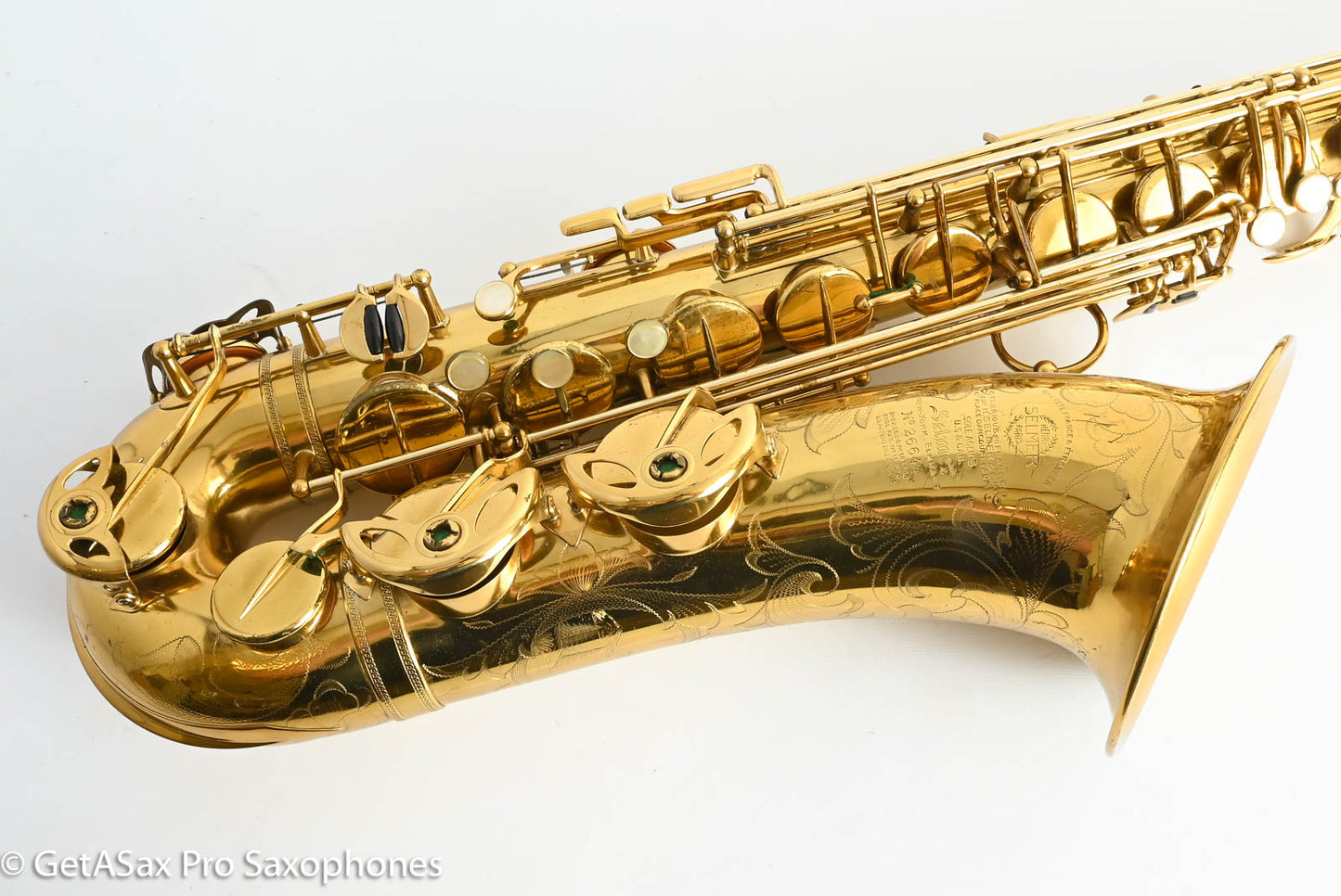 Selmer Balanced Action Tenor 1938 Gorgeous Factory Relacquer Great Deal! 26644