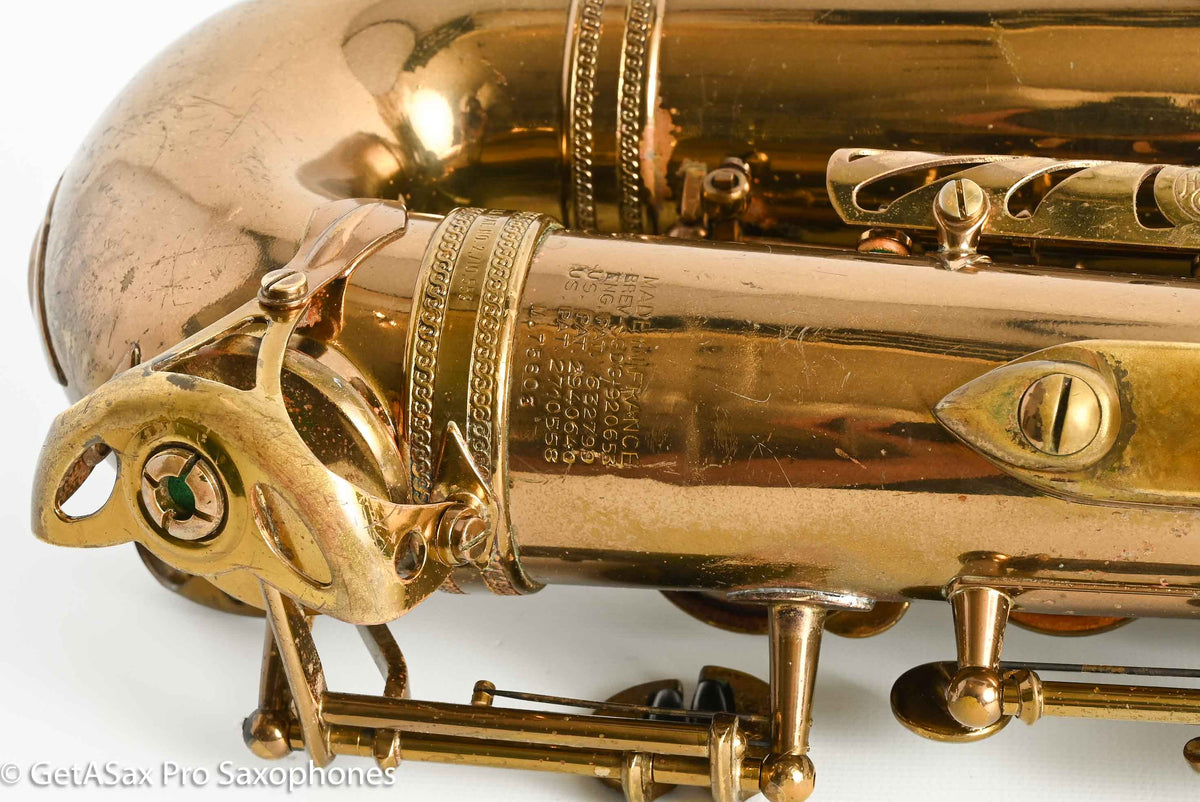 Selmer Mark VI Alto 1958 Original Lacquer Old Pads 75603