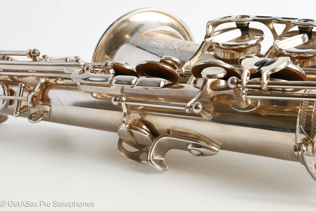 Selmer Mark VI Alto 1958 Original Silver Exceptional Player! 75627