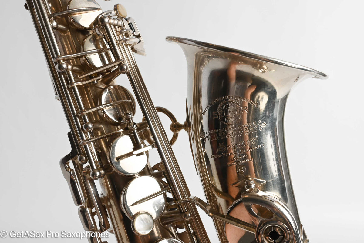 Selmer Mark VI Alto 1958 Original Silver Exceptional Player! 75627