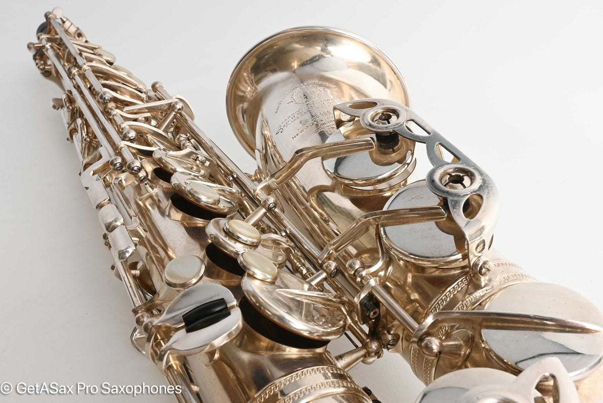 Selmer Mark VI Alto 1958 Original Silver Exceptional Player! 75627