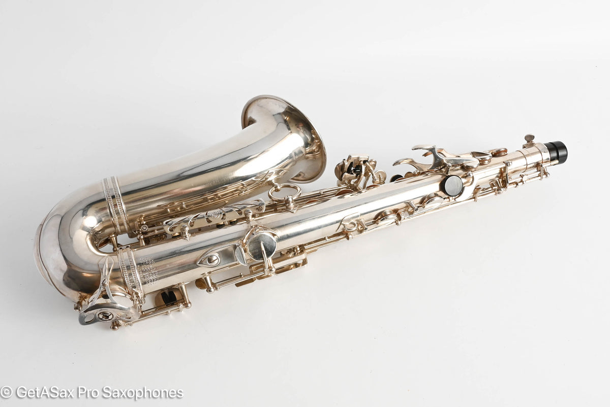 Selmer Mark VI Alto 1958 Original Silver Exceptional Player! 75627