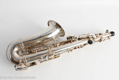 Selmer Mark VI Alto 1958 Original Silver Exceptional Player! 75627