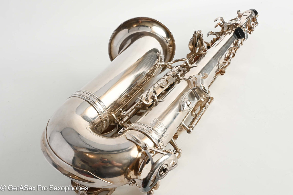 Selmer Mark VI Alto 1958 Original Silver Exceptional Player! 75627