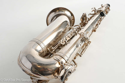 Selmer Mark VI Alto 1958 Original Silver Exceptional Player! 75627