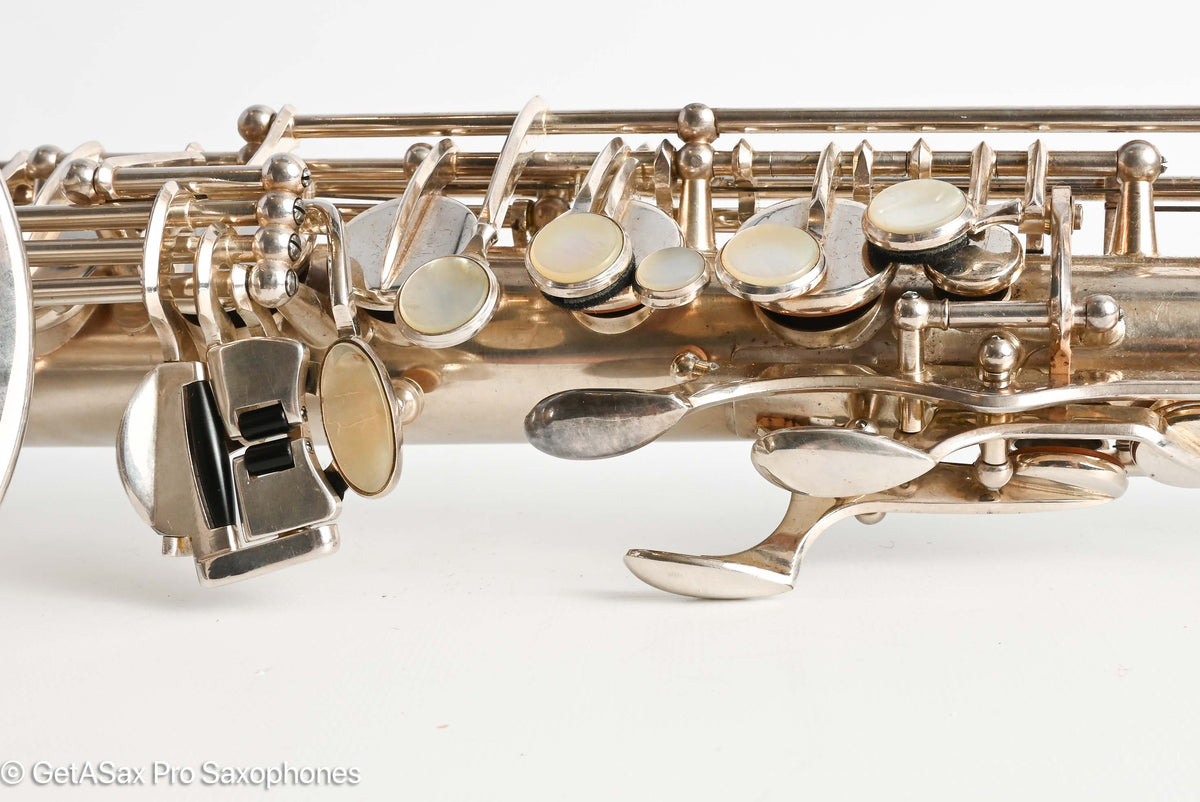 Selmer Mark VI Alto 1958 Original Silver Exceptional Player! 75627