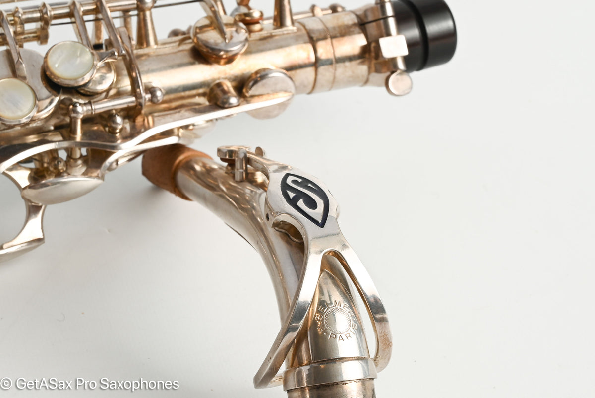 Selmer Mark VI Alto 1958 Original Silver Exceptional Player! 75627