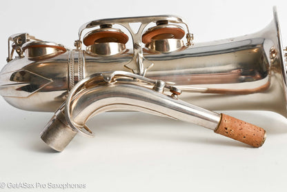 Selmer Mark VI Alto 1958 Original Silver Exceptional Player! 75627