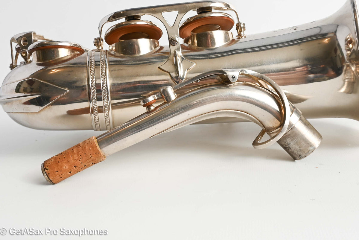 Selmer Mark VI Alto 1958 Original Silver Exceptional Player! 75627