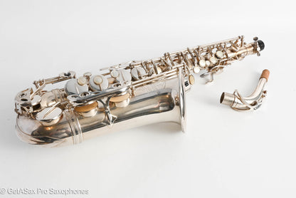 Selmer Mark VI Alto 1958 Original Silver Exceptional Player! 75627
