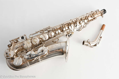 Selmer Mark VI Alto 1958 Original Silver Exceptional Player! 75627
