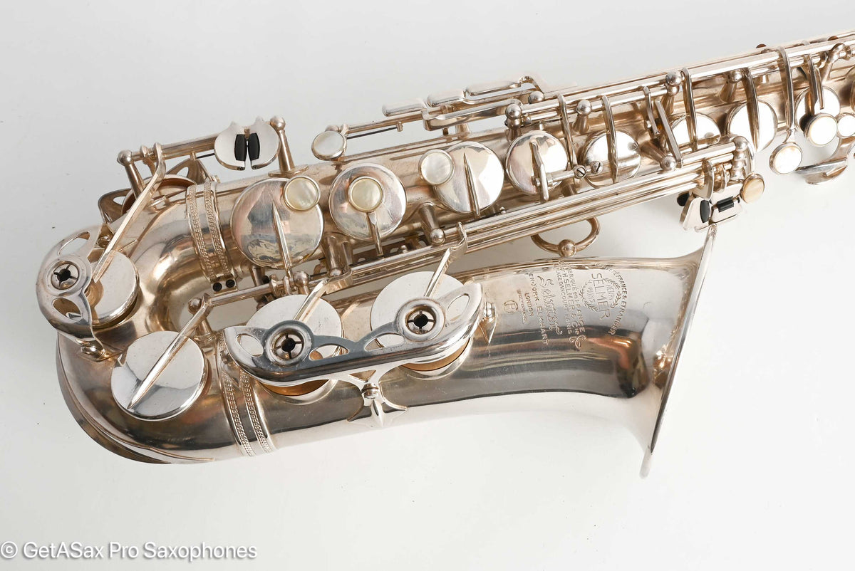 Selmer Mark VI Alto 1958 Original Silver Exceptional Player! 75627
