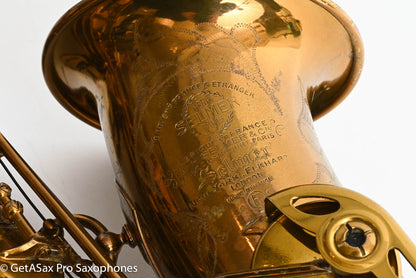 Selmer Mark VI Alto 1959 Original American Engraved Fresh Overhaul! 80302