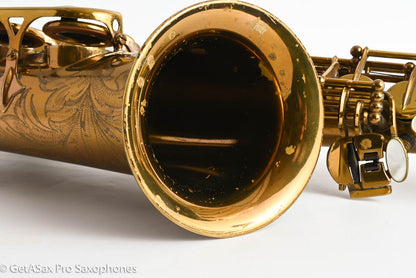 Selmer Mark VI Alto 1959 Original American Engraved Fresh Overhaul! 80302