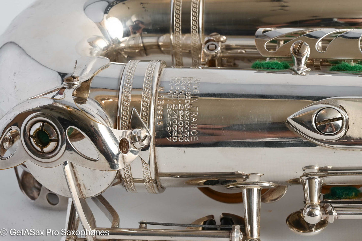 Selmer Mark VI Alto 1967 Original Silver Sanborn Serial Excellent Player 139995