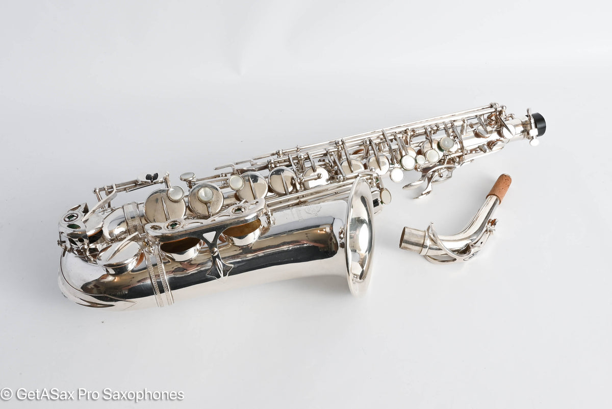Selmer Mark VI Alto 1967 Original Silver Sanborn Serial Excellent Player 139995