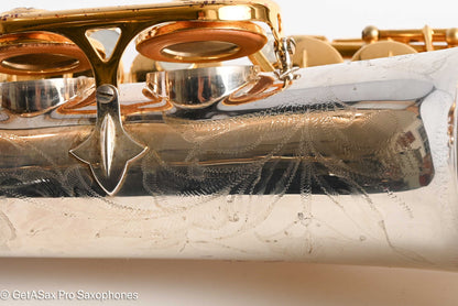 Selmer Mark VI Alto 1974 Aftermarket Silver and Gold 219607