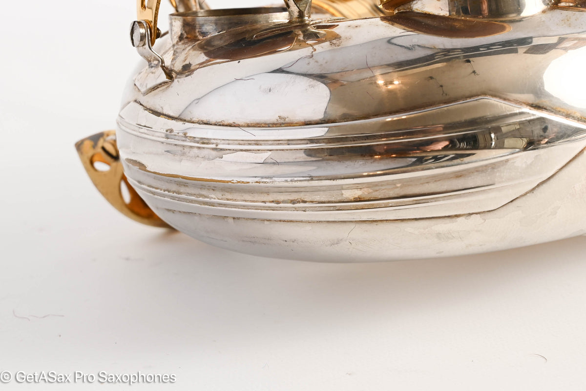 Selmer Mark VI Alto 1974 Aftermarket Silver and Gold 219607