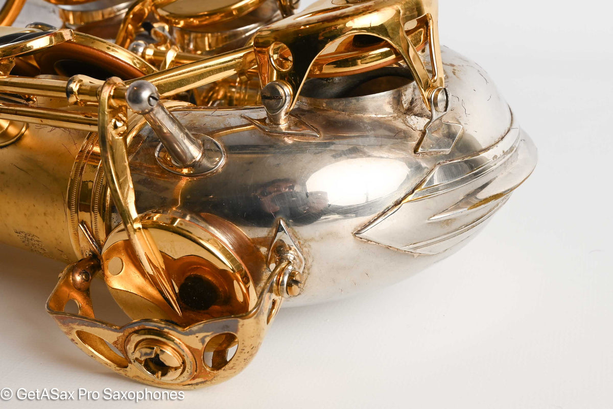 Selmer Mark VI Alto 1974 Aftermarket Silver and Gold 219607