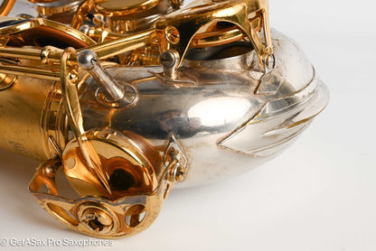 Selmer Mark VI Alto 1974 Aftermarket Silver and Gold 219607