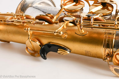 Selmer Mark VI Alto 1974 Aftermarket Silver and Gold 219607