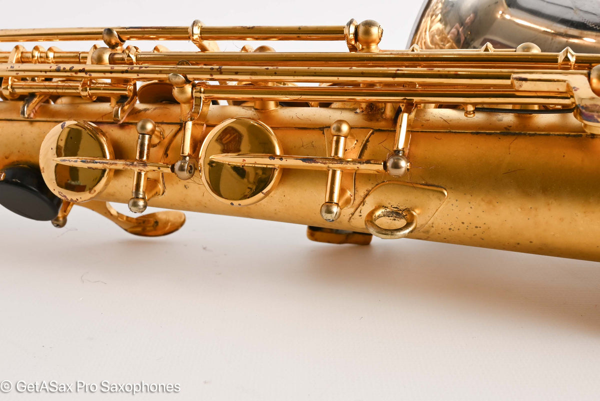 Selmer Mark VI Alto 1974 Aftermarket Silver and Gold 219607