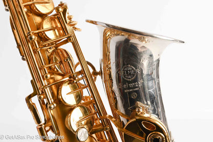 Selmer Mark VI Alto 1974 Aftermarket Silver and Gold 219607